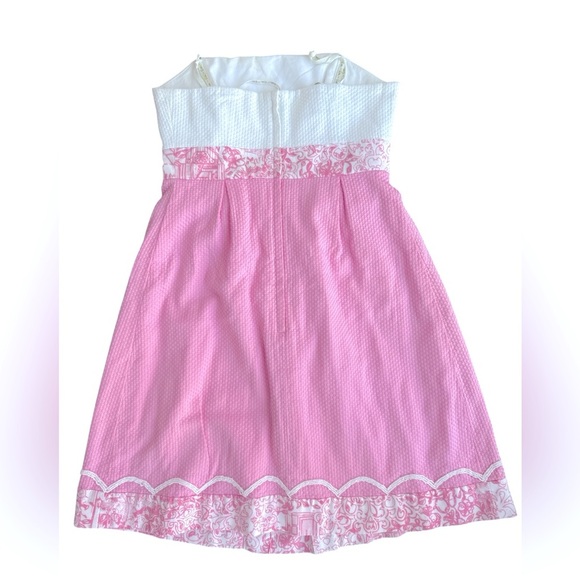 Lilly Pulitzer Jubilee strapless dress - Picture 5 of 6